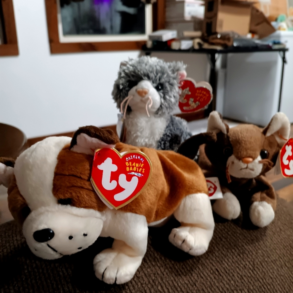 Lot of 3 Ty beanie baby